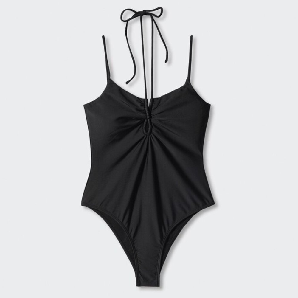NWT MANGO Swimsuit with cross back straps M - Picture 2 of 9